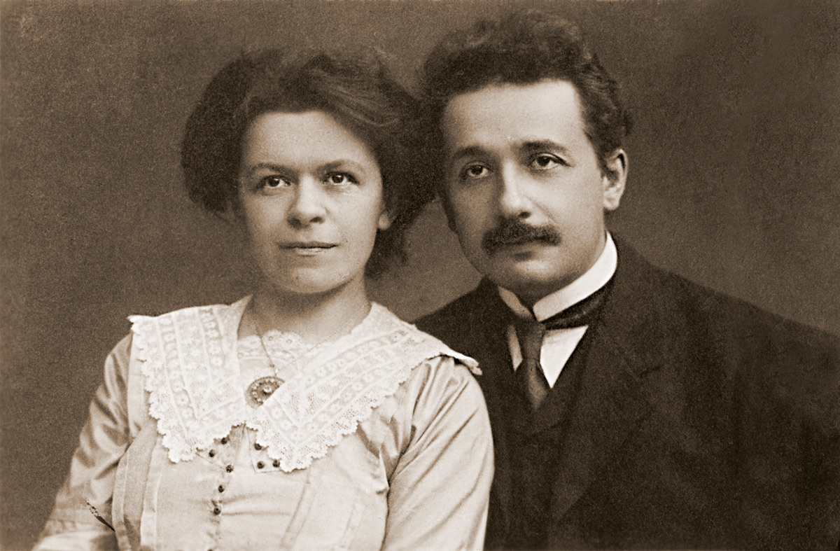 Mileva Maric y Albert Einstein