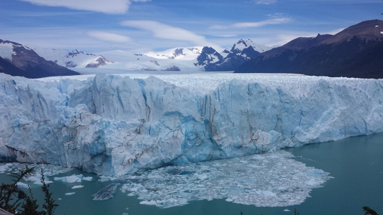 Perito Moreno en la Argentina. (Fotografía: L. Ortega/OIEA)