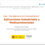Aplicaciones Industriales y Medio Ambientales. Almudena Real