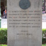 Monumento en Segovia a Proust